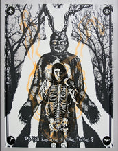 Load image into Gallery viewer, Donnie Darko (Variant) by Beery Method 50/60 16" x 20" Screen Print Movie Poster