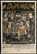 Load image into Gallery viewer, Django Unchained (Variant) by Tyler Stout AP 31/38 Screen Print Movie Art Poster Mondo