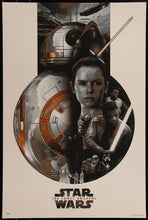 Load image into Gallery viewer, Star Wars Pearlescent Sequel Trilogy (Set of 3) by Devin Schoeffler Movie Poster