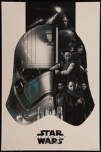 Load image into Gallery viewer, Star Wars Pearlescent Sequel Trilogy (Set of 3) by Devin Schoeffler Movie Poster