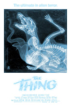 Load image into Gallery viewer, The Thing (Xray Edition) by Jason Raish 9/300 Screen Print Movie Art Poster Vice