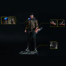 Load image into Gallery viewer, PureArts Cyberpunk 2077  V Male 1/6 Scale PVC Articulated Collectible Figure