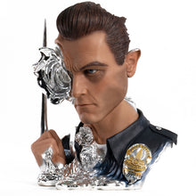 Load image into Gallery viewer, PureArts Terminator 2 T-1000 Painted Art Mask 1:1 Scale Deluxe Edition