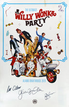 Load image into Gallery viewer, The Ultimate Willy Wonka Party by Alama Drafthouse 2019 Poster, Autographed by 3