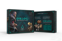 Load image into Gallery viewer, Orlog Dice Game box front and back