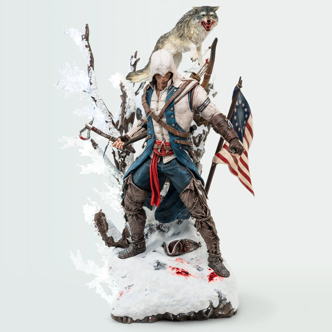PureArts Assassin's Creed Animus Connor 1/4 Scale Polyresin Collectible Statue