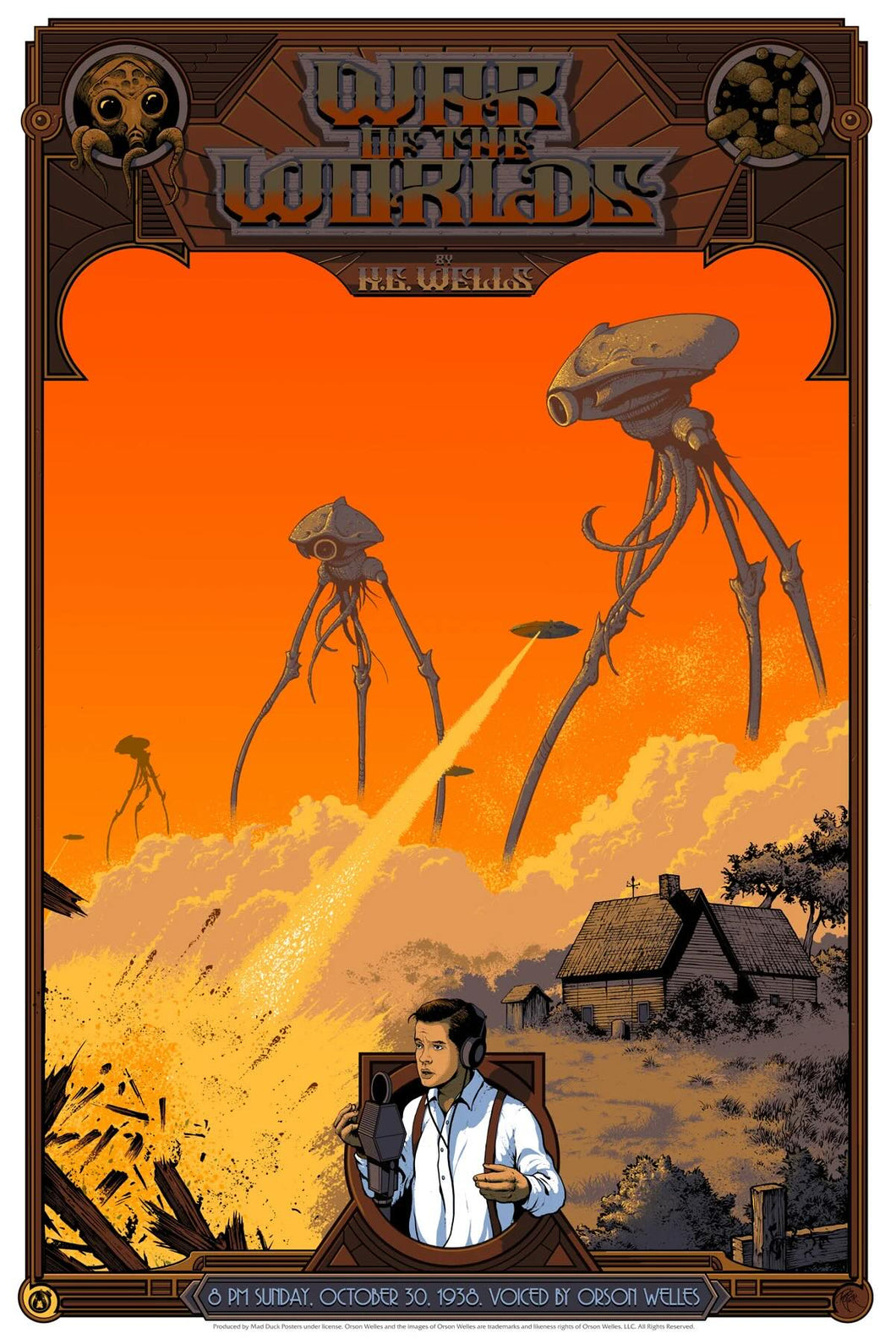 The War of the Worlds by Arik Roper