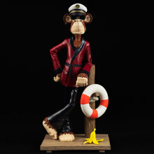 Load image into Gallery viewer, PureArts Bored Captain Ape 1/8 Scale Collectible Statue
