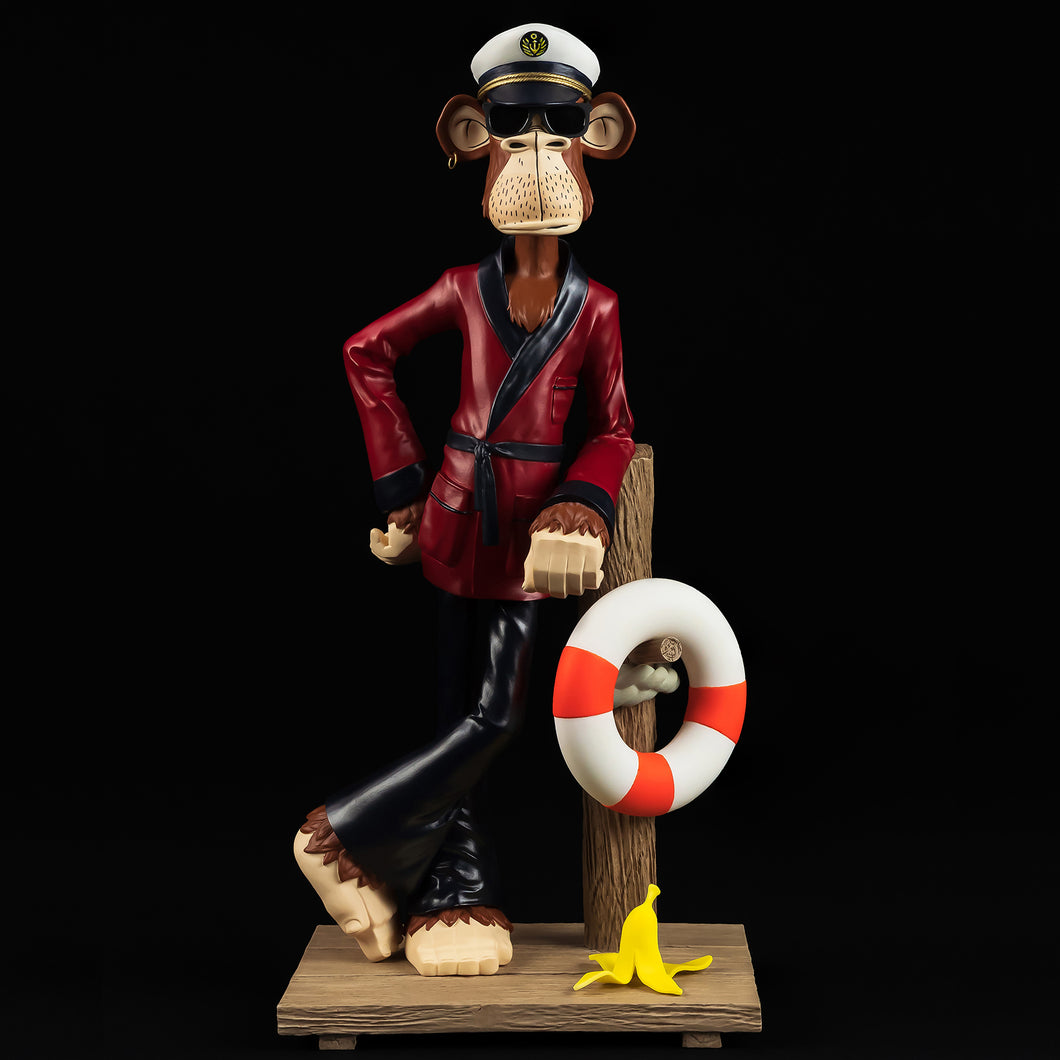 PureArts Bored Captain Ape 1/8 Scale Collectible Statue