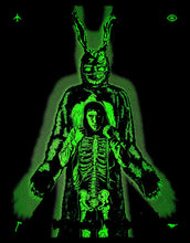 Load image into Gallery viewer, Donnie Darko (Variant) by Beery Method 50/60 16" x 20" Screen Print Movie Poster
