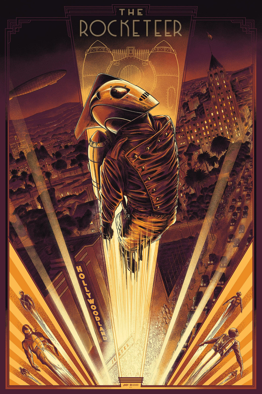 The Rocketeer by César Moreno (Small Mark)