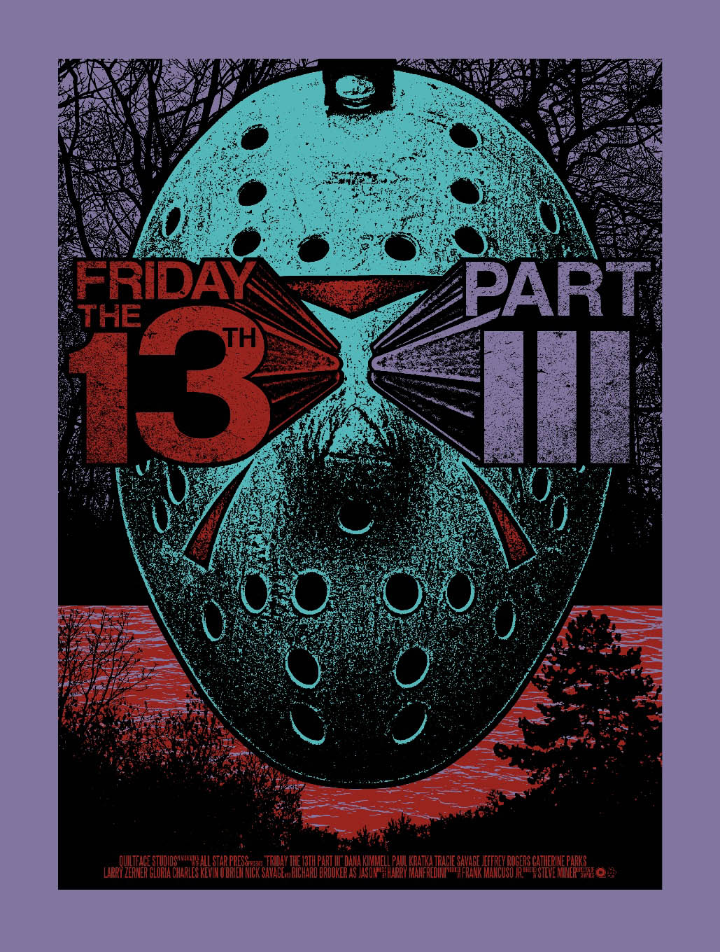 Friday the 13th Part III (8-Bit Variant) by Chris Garofalo QFSChris