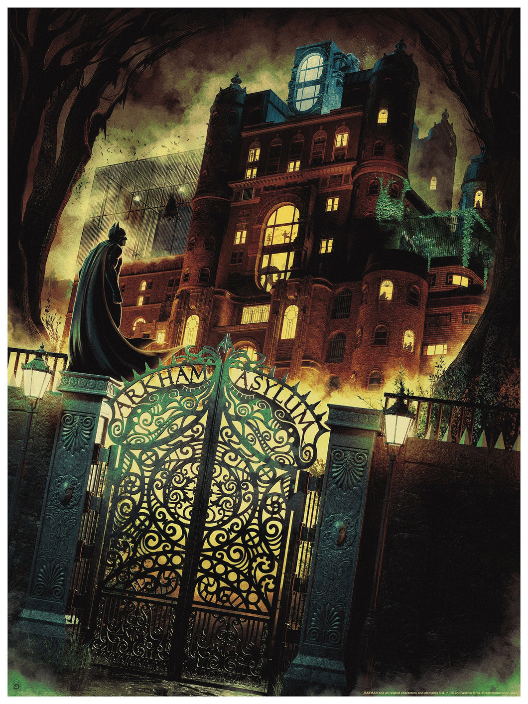 Arkham Asylum by Chris Skinner