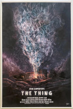 Load image into Gallery viewer, John Carpenter&#39;s The Thing by Daniel Nash Screen Print Movie Art Poster 15.5&quot; x 23.5&quot;
