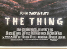 Load image into Gallery viewer, John Carpenter&#39;s The Thing by Daniel Nash Screen Print Movie Art Poster 15.5&quot; x 23.5&quot;
