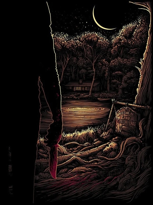 Friday the 13th (Variant) by Dan Mumford