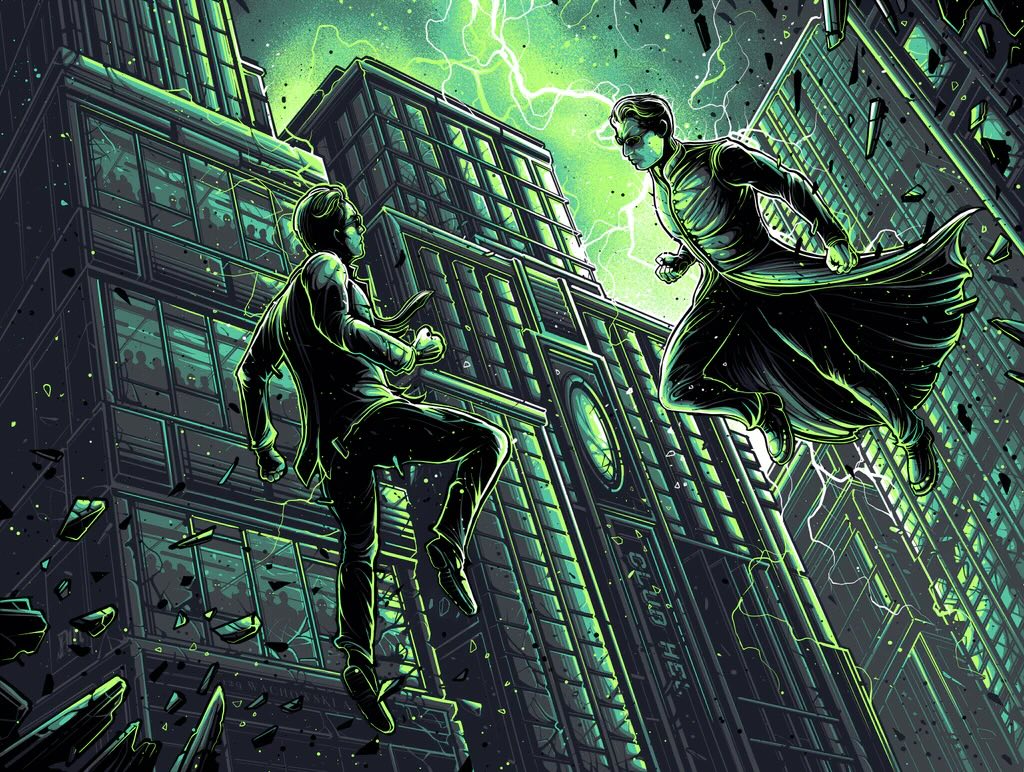 Matrix Revolutions (Glow in the Dark Variant) by Dan Mumford