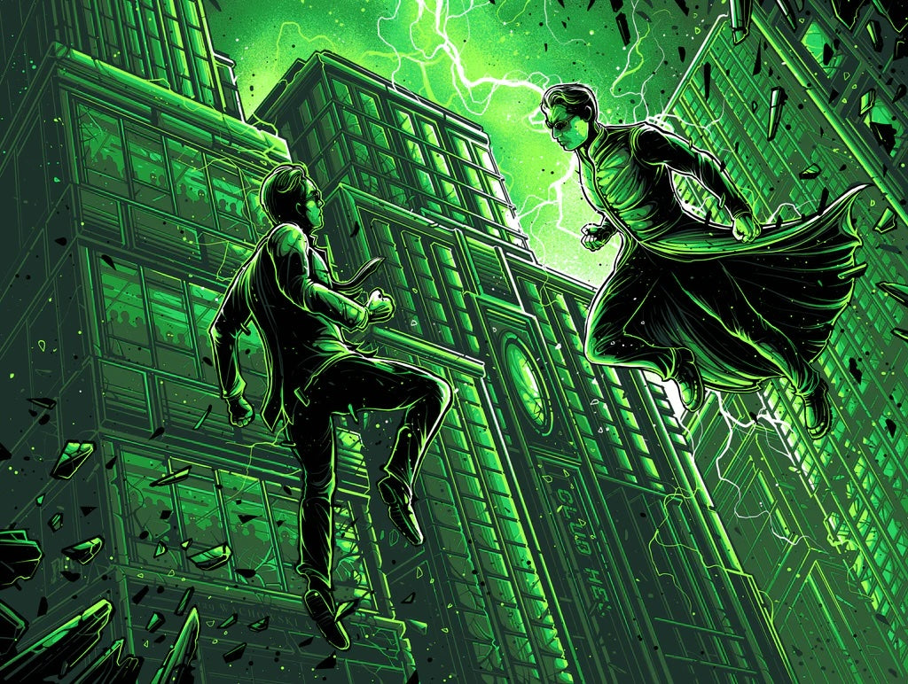 Matrix Revolutions by Dan Mumford