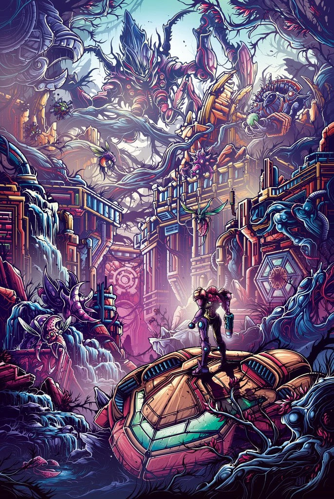 Metroid Prime (Variant) by Dan Mumford