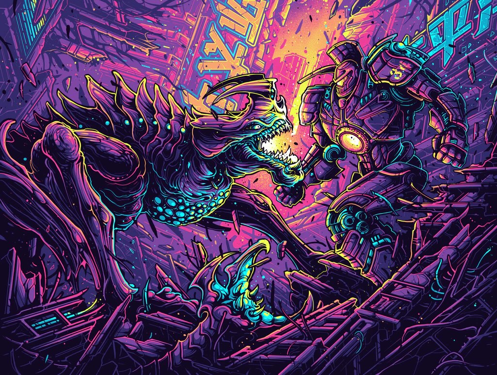 Pacific Rim by Dan Mumford