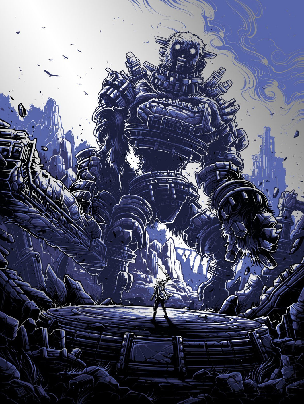 Shadow of the Colossus (Foil Variant) by Dan Mumford, AP