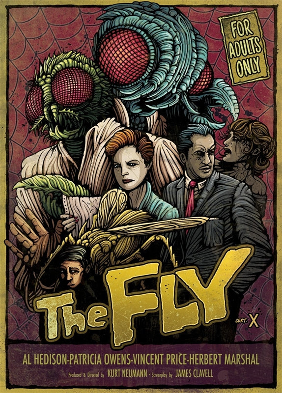 The Fly (50's) by Dan Mumford