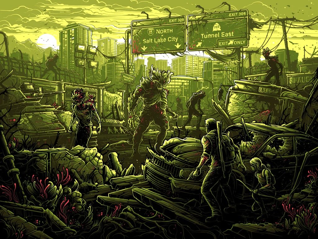 The Last of Us by Dan Mumford