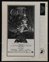 Load image into Gallery viewer, Star Wars 20-page Original Movie Pressbook 1977 Tom Jung Artwork on Cover
