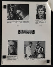 Load image into Gallery viewer, Star Wars 20-page Original Movie Pressbook 1977 Tom Jung Artwork on Cover

