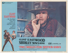 Load image into Gallery viewer, Two Mules for Sister Sara Original Vintage #7 Lobby Card Clint Eastwood
