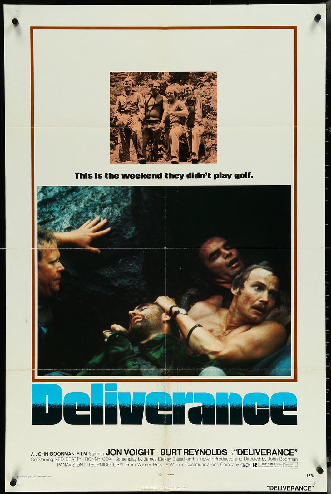 Deliverance 1sh Original Vintage Movie Poster, 27