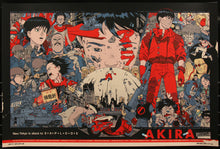 Load image into Gallery viewer, Akira by Tyler Stout 20/180 Regular Edition, Screen Print Movie Art Poster Mondo
