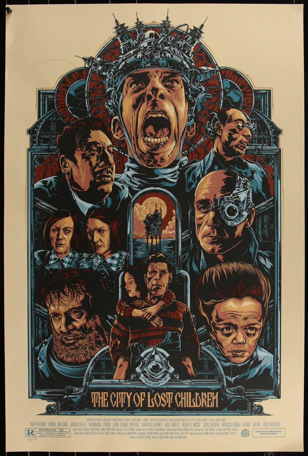 The City of Lost Children by Ken Taylor 105/245 Screen Print Movie Art Poster