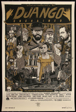 Load image into Gallery viewer, Django Unchained (Variant) by Tyler Stout AP 31/38 Screen Print Movie Art Poster Mondo
