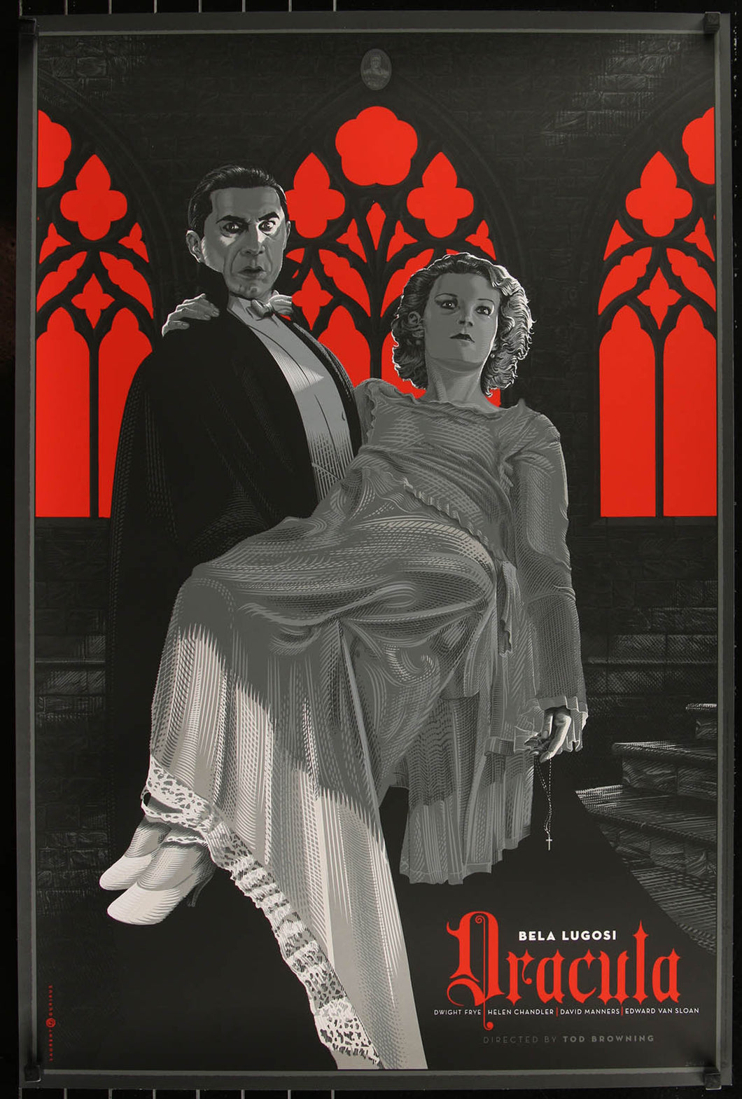 Dracula by Laurent Durieux 276/350 Screen Print Movie Art Poster Mondo