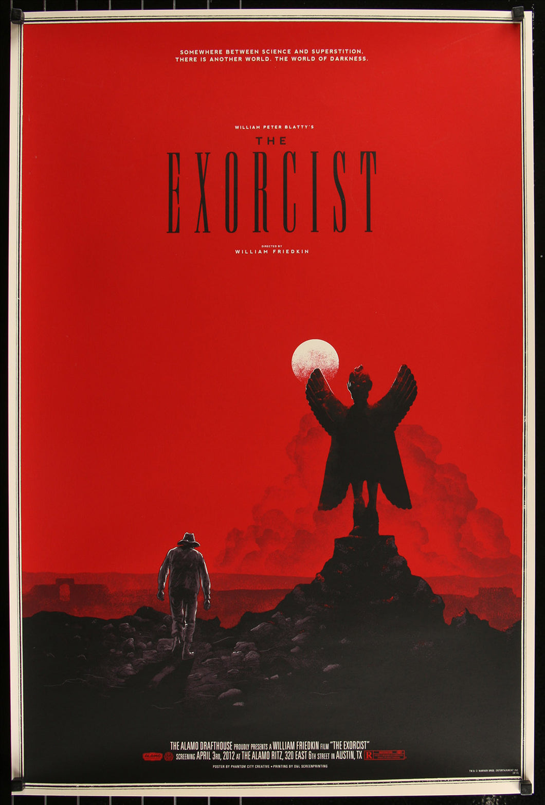 The Exorcist by Phantom City Creative 32/245 Screen Print Movie Art Poster Mondo