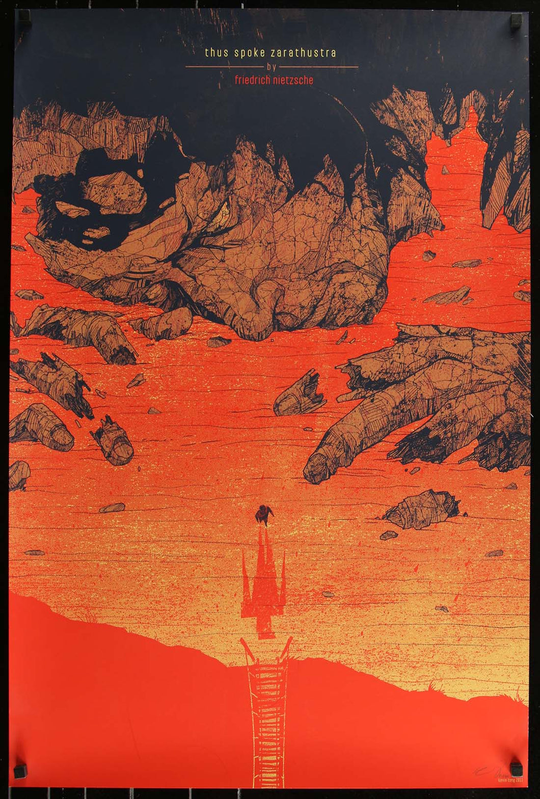 Thus Spoke Zarathustra by Kevin Tong 81/100 Screen Print Movie Art Poster