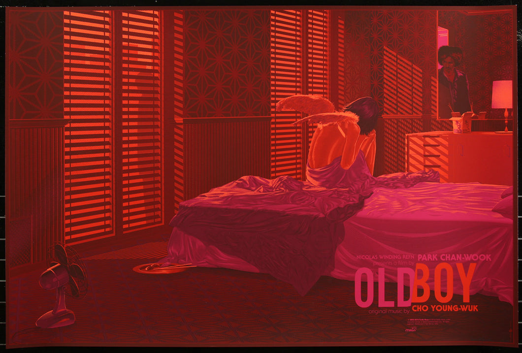 Oldboy by Laurent Durieux 126/330 Screen Print Movie Art Poster Mondo