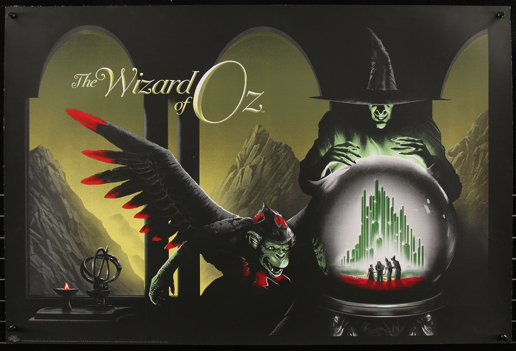 The The Wizard of Oz by JC Richard Screen Print Movie Art Poster Mondo