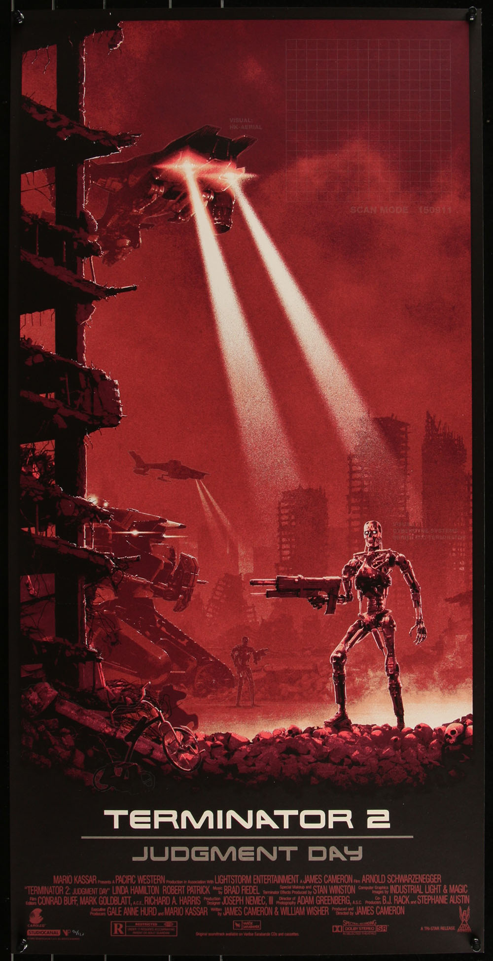 Terminator 2: Judgement Day Variant by Matt Ferguson Movie Poster Art Print Mondo