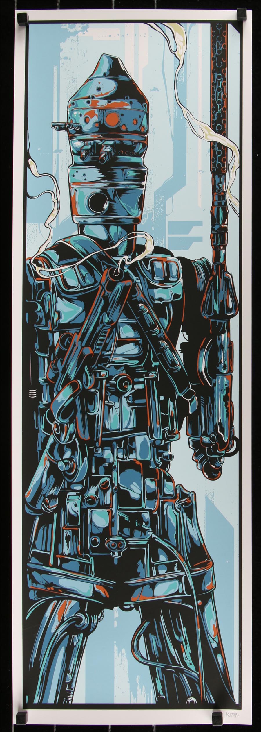 Star Wars Empire Strikes Back (IG-88) by Ken Taylor Print Movie Poster Mondo