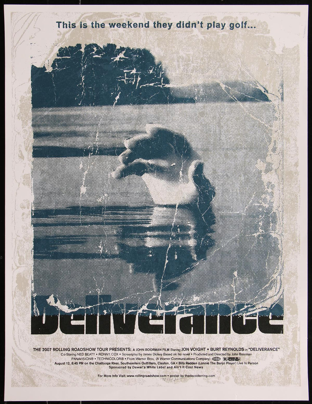 Deliverance by Decoder Ring Design 72/115 Screen Print Movie Art Poster Mondo