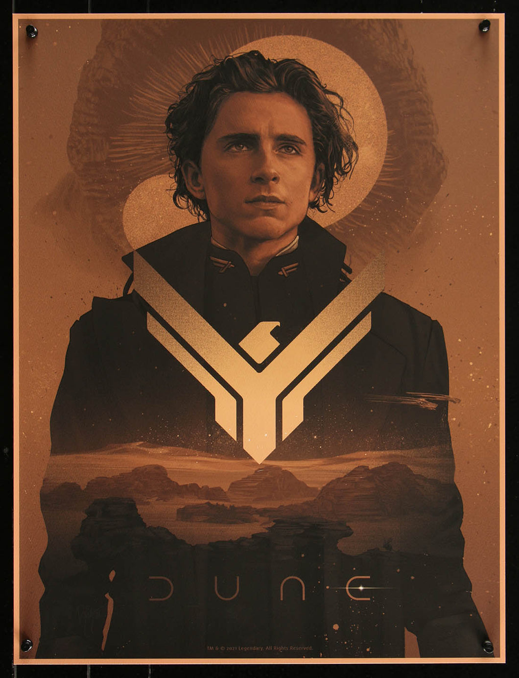 Dune (Paul Ed.) by Juan Carlos Ruiz Burgos 14/300 Screen Print Movie Poster