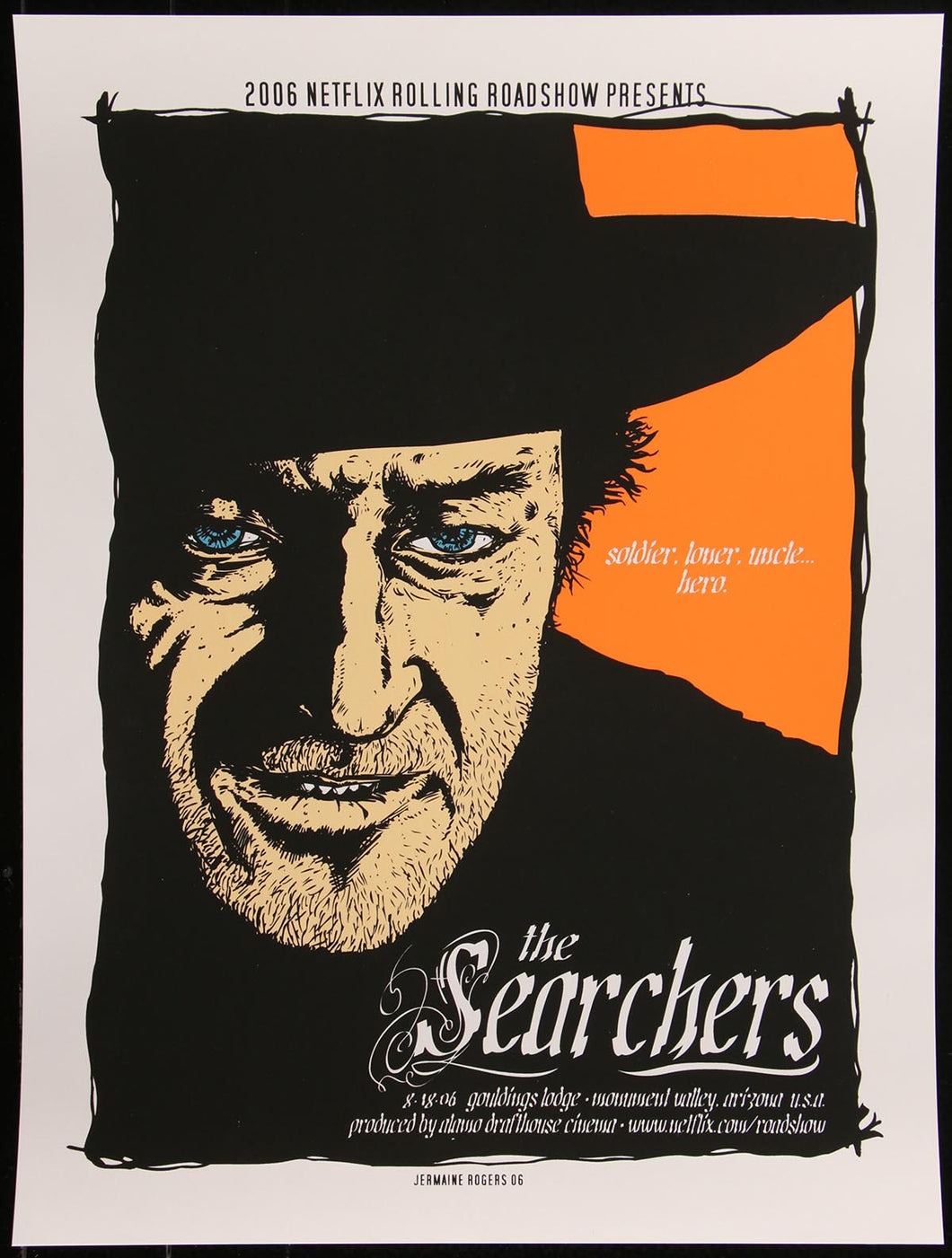 Searchers (Day Edition) by Jermaine Rogers Screen Print Movie Art Poster Mondo