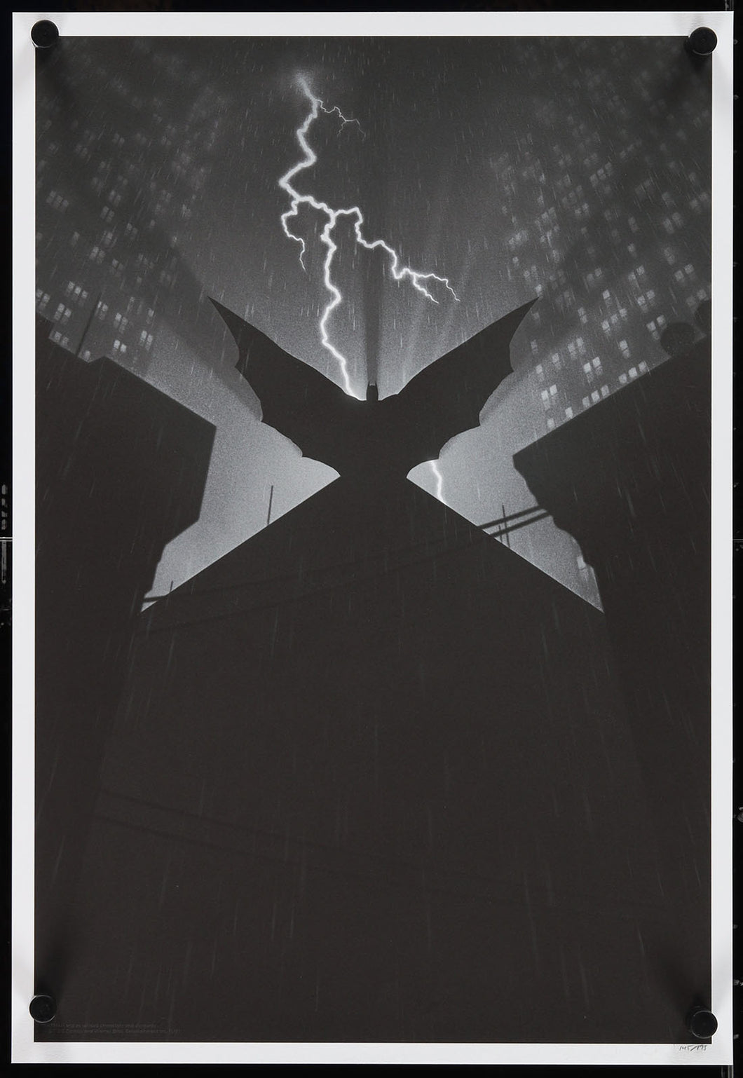 Batman by Marko Manev 145/175 Screen Print Movie Art Poster