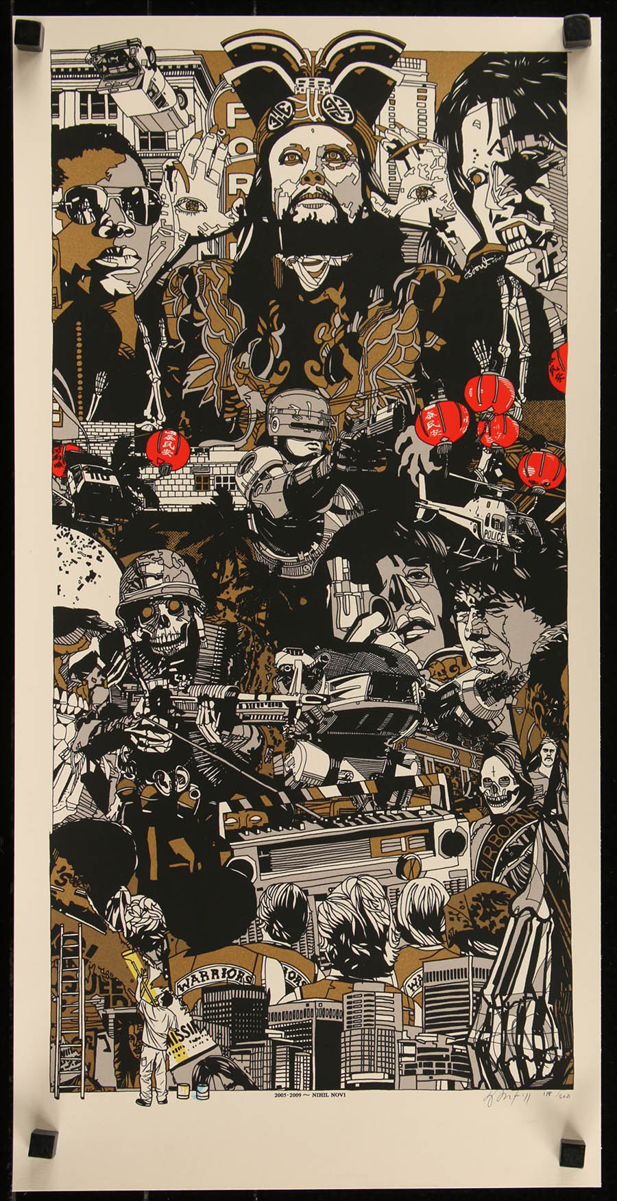 Nihil Novi by Tyler Stout 118/500 Screen Print Movie Art Poster