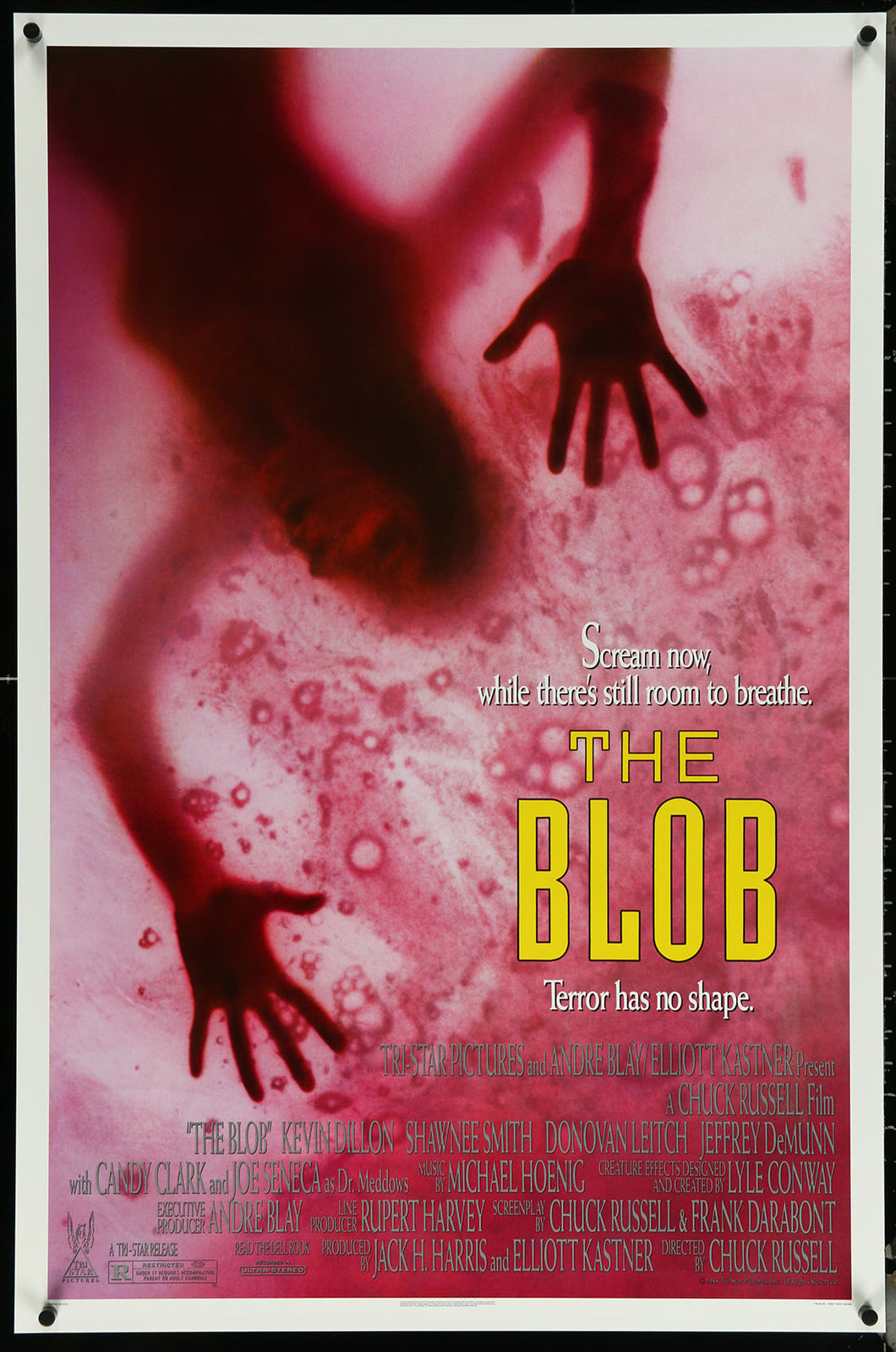 The Blob by Nels Israelson Original Vintage Theatrical Movie Poster 27