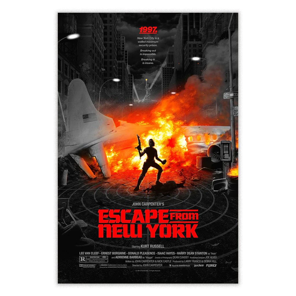 Escape from New York (Foil Variant) by Florey