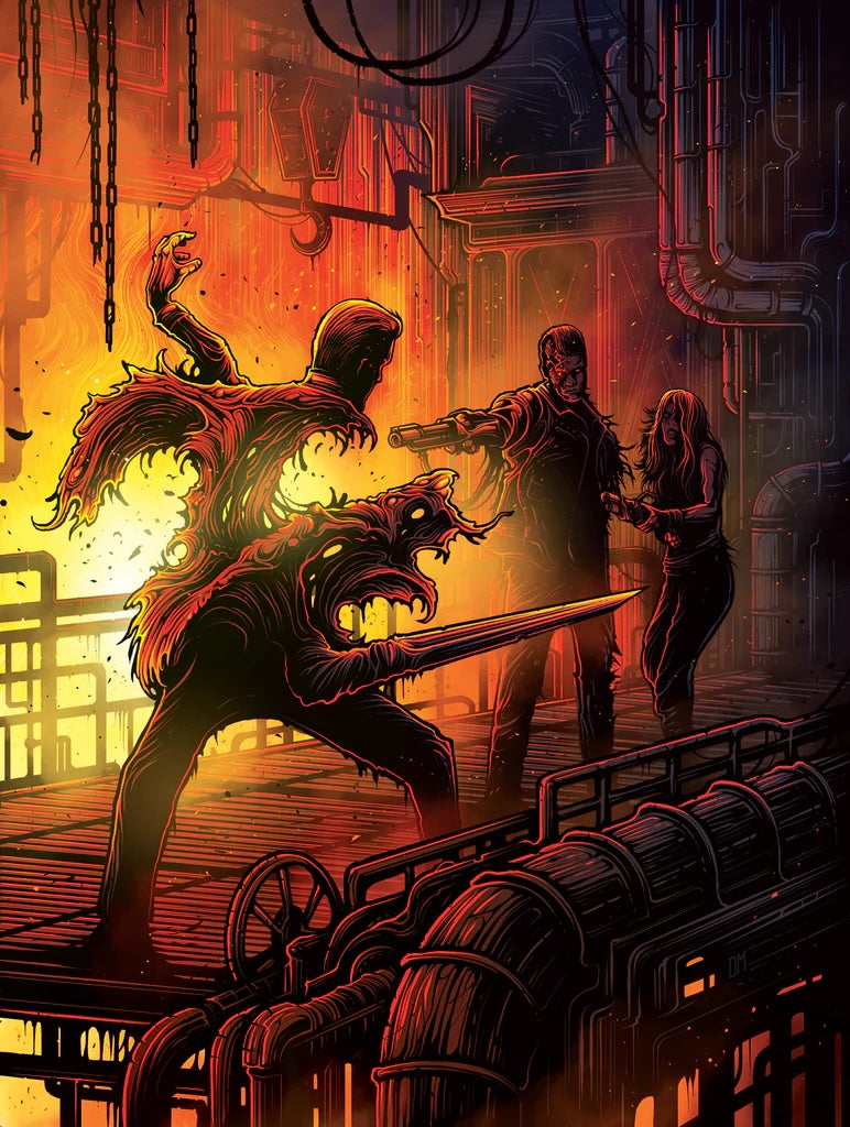 Terminator 2: Judgement Day by Dan Mumford x/50 Screen Print Movie Art Poster