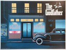 Load image into Gallery viewer, The Godfather by George Bletsis 51/100 Screen Print Movie Art Poster 24&quot; x 18&quot;
